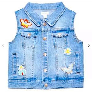 Margherita Insect Denim Vest